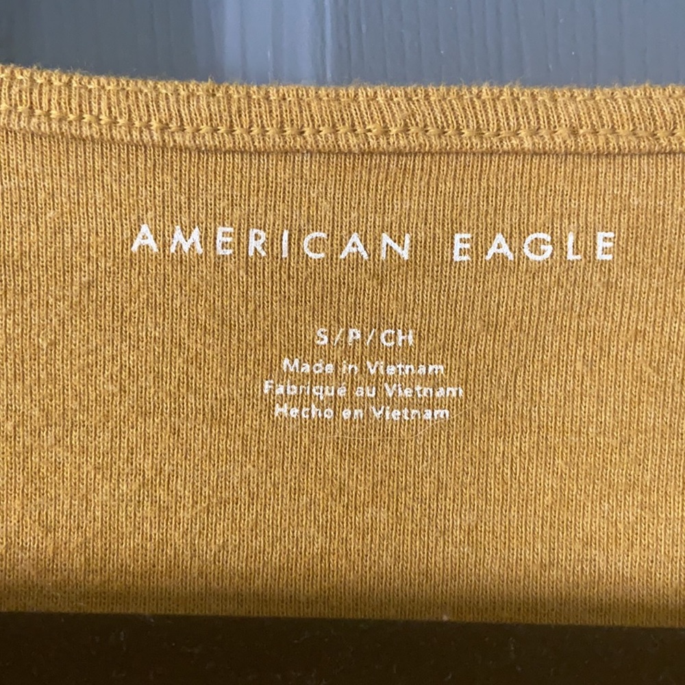 American Eagle cropped button tank - Picture 2 of 4